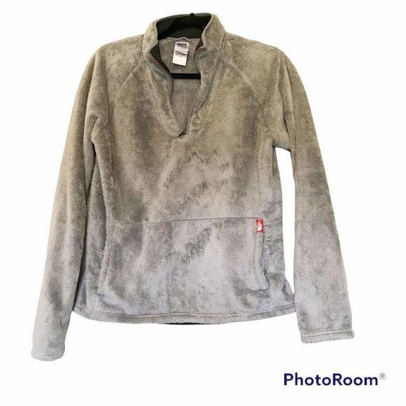 The North Face Gray Fleece Sweatshirt - Picture 1 of 8